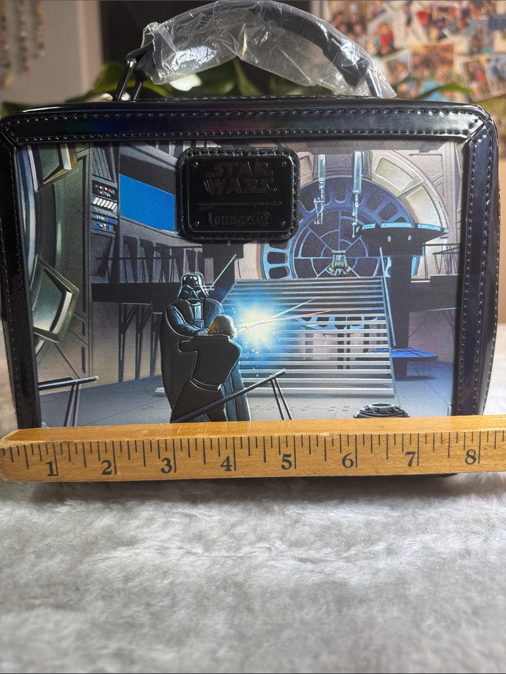 Loungefly Star Wars "Return Of The Jedi" Crossbody Bag/Lunchbox - Picture 3 of 13